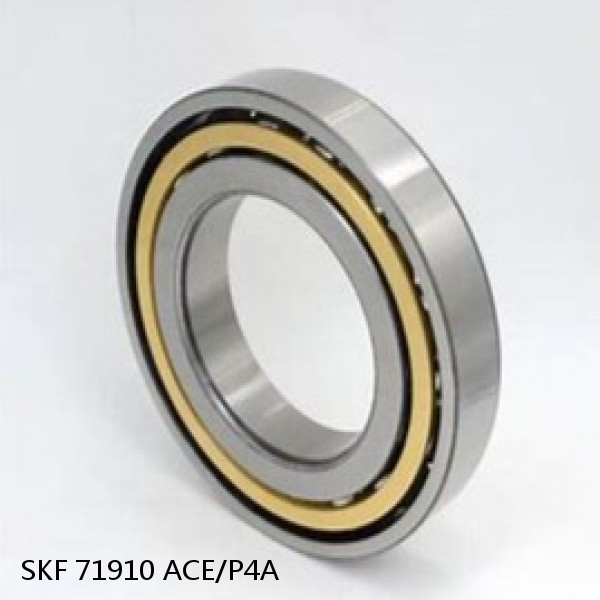 71910 ACE/P4A SKF High Speed Angular Contact Ball Bearings