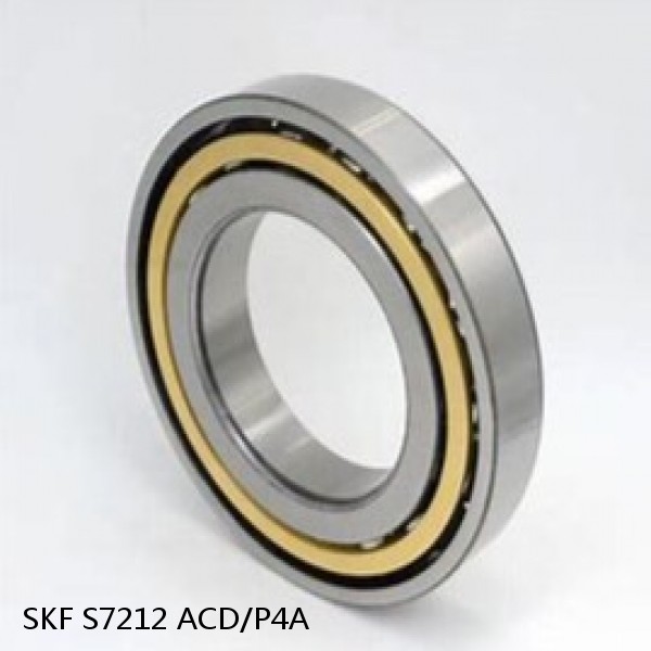 S7212 ACD/P4A SKF High Speed Angular Contact Ball Bearings