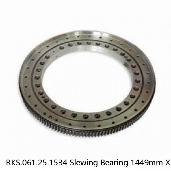 RKS.061.25.1534 Slewing Bearing 1449mm X 1668mm X 68mm