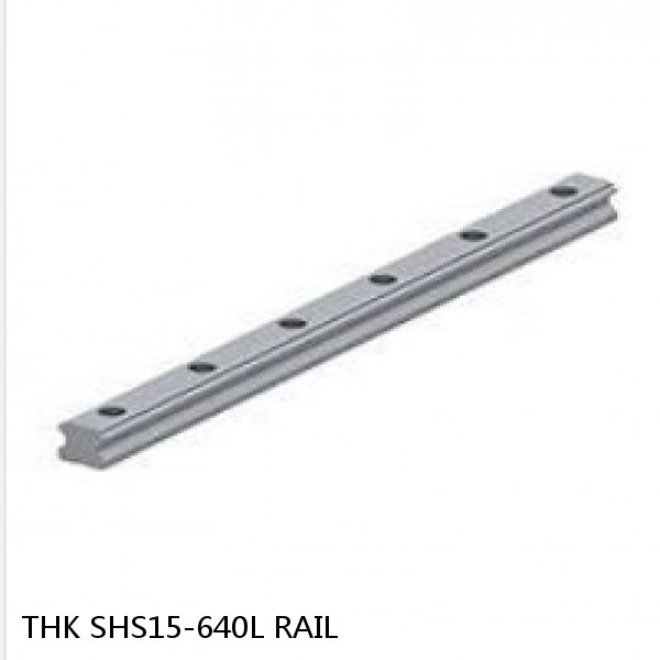 SHS15-640L RAIL THK Linear Bearing,Linear Motion Guides,Global Standard Caged Ball LM Guide (SHS),Standard Rail (SHS) #1 small image