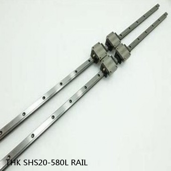 SHS20-580L RAIL THK Linear Bearing,Linear Motion Guides,Global Standard Caged Ball LM Guide (SHS),Standard Rail (SHS) #1 small image