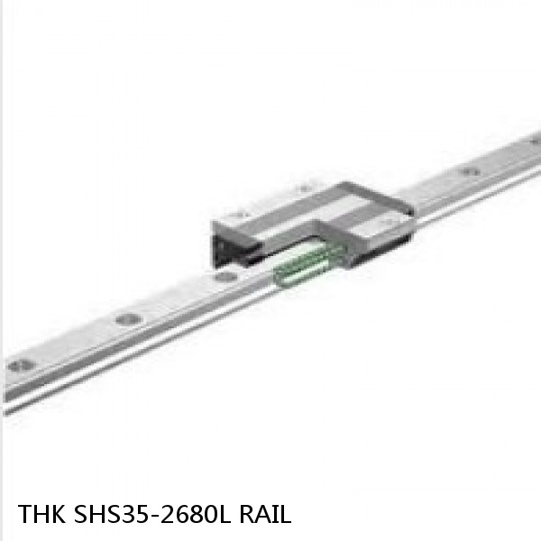 SHS35-2680L RAIL THK Linear Bearing,Linear Motion Guides,Global Standard Caged Ball LM Guide (SHS),Standard Rail (SHS) #1 small image