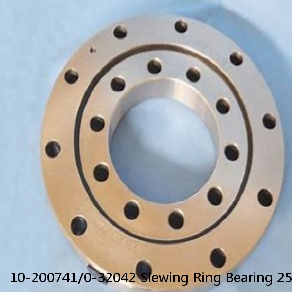 10-200741/0-32042 Slewing Ring Bearing 25inchx33.4inchx2.205inch #1 small image