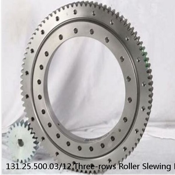 131.25.500.03/12 Three-rows Roller Slewing Bearing #1 small image
