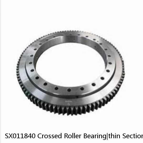 SX011840 Crossed Roller Bearing|thin Section Slewing Bearing|200*250*24mm #1 small image