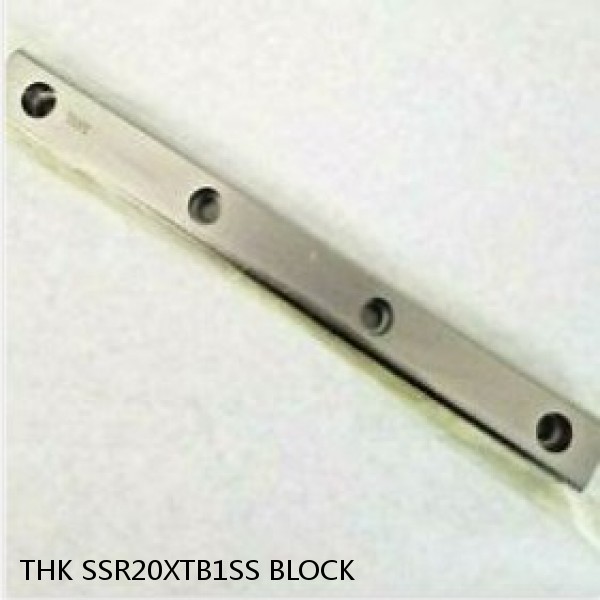 SSR20XTB1SS BLOCK THK Linear Bearing,Linear Motion Guides,Radial Type Caged Ball LM Guide (SSR),SSR-XTB Block #1 image