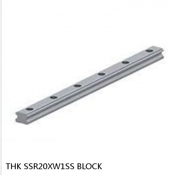 SSR20XW1SS BLOCK THK Linear Bearing,Linear Motion Guides,Radial Type Caged Ball LM Guide (SSR),SSR-XW Block #1 image