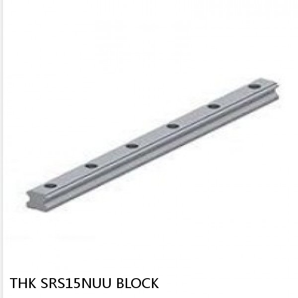 SRS15NUU BLOCK THK Linear Bearing,Linear Motion Guides,Miniature Caged Ball LM Guide (SRS),SRS-N Block #1 image