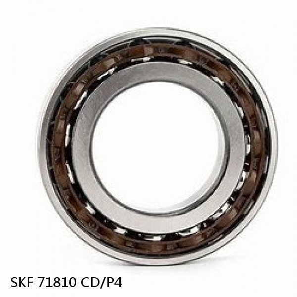 71810 CD/P4 SKF High Speed Angular Contact Ball Bearings #1 image