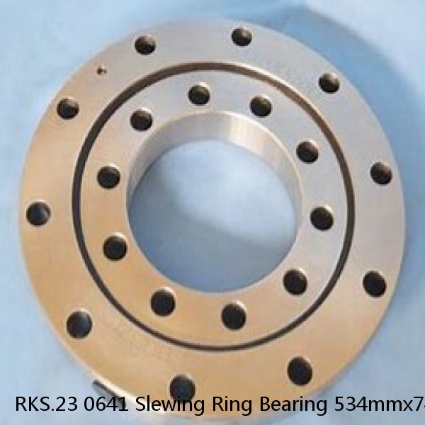 RKS.23 0641 Slewing Ring Bearing 534mmx748mmx56mm #1 image
