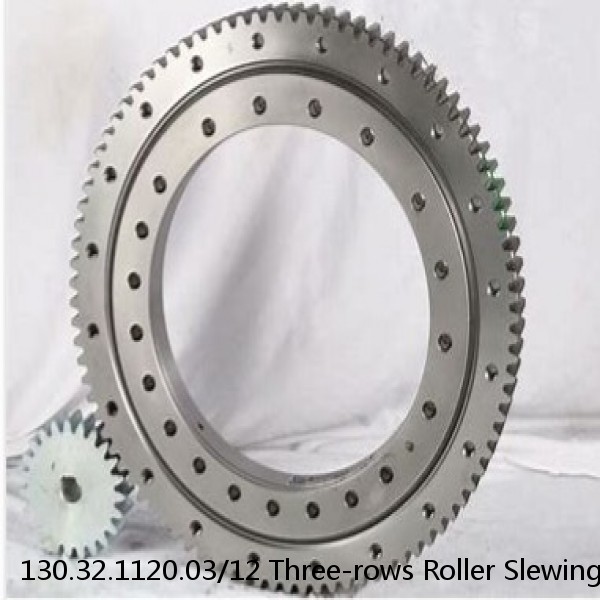 130.32.1120.03/12 Three-rows Roller Slewing Bearing #1 image