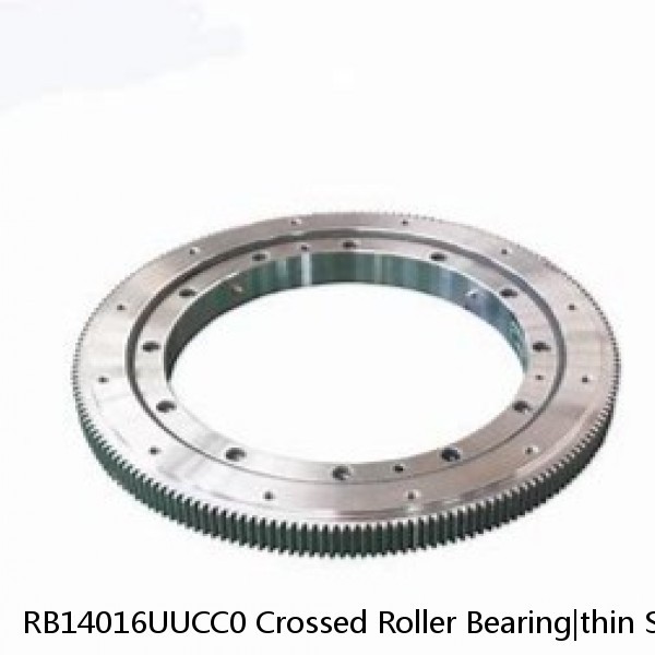 RB14016UUCC0 Crossed Roller Bearing|thin Section Slewing Bearing140x175x16mm #1 image