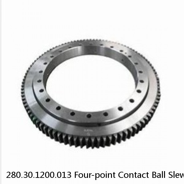 280.30.1200.013 Four-point Contact Ball Slewing Bearing 1400*1105*90mm #1 image