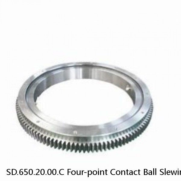 SD.650.20.00.C Four-point Contact Ball Slewing Bearing 434*648*56mm #1 image